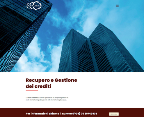 realizzazione sito web locam gestioni