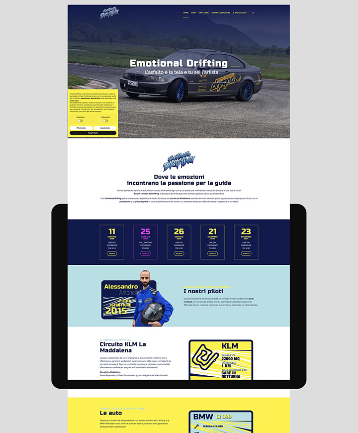 realizzazione sito web emotional drifting